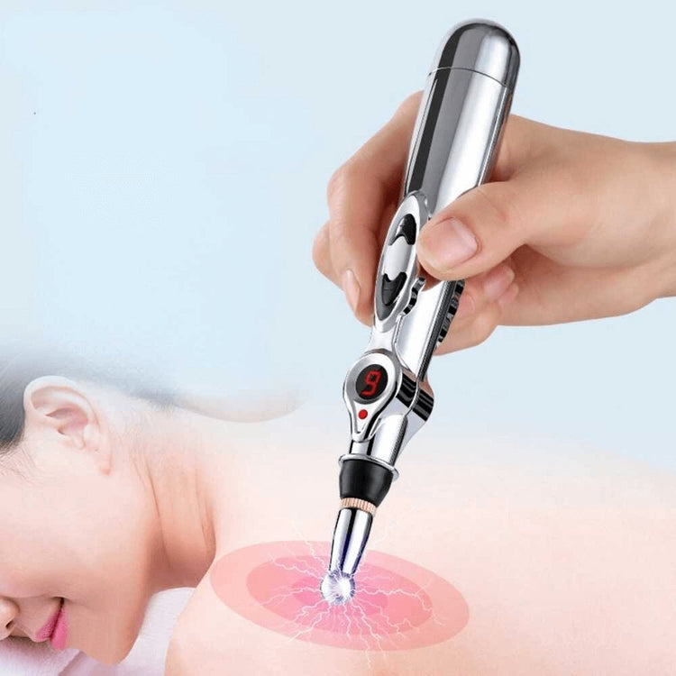 Caneta Acupuntura Eletrônica Ativação Pontos Energéticos - Pontos de Aplicação na Parte de Trás da Omoplata - Shop Bem