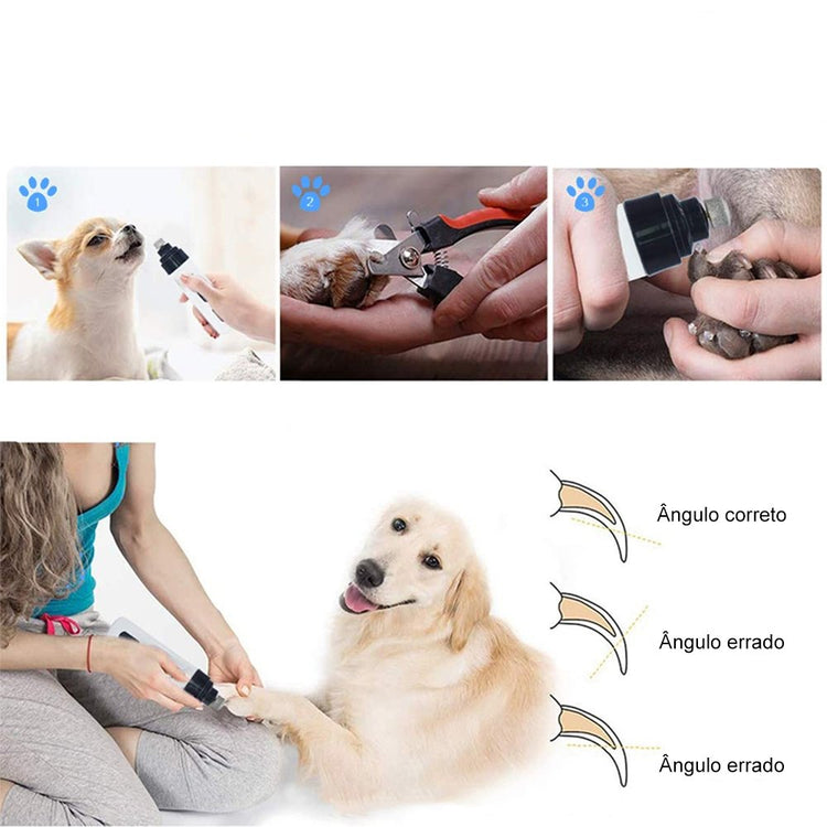 Cortador de unhas Eletric Pets® - Shop Bem