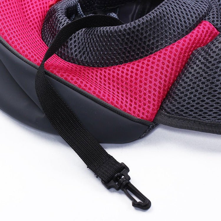 Abertura Circular Por Onde o Pet Mantem Seu Pescoço e Cabeça Fora da Bolsa