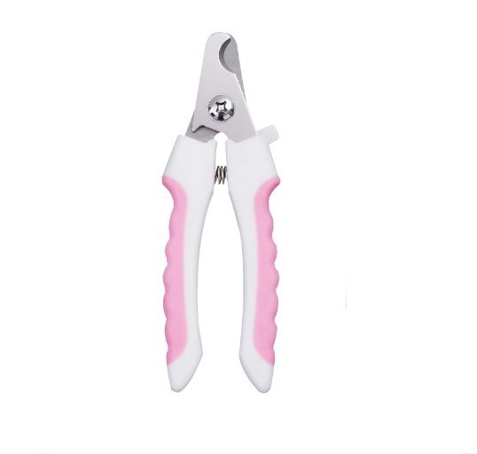 Tesoura Cortador Aparador de Unhas Para Cachorro Gato Rosa Top Cut - Shop Bem