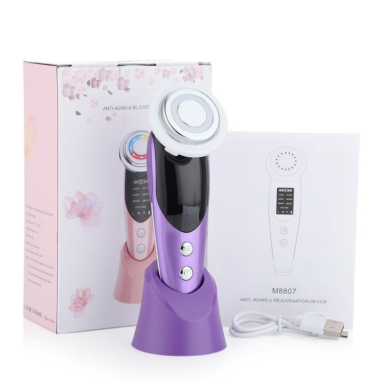 Massageador Facial Rejuvenescedor Roxo Bella Pelle - Shop Bem