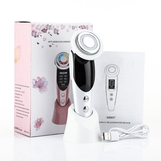 Massageador Facial Rejuvenescedor Branco Bella Pelle - Shop Bem